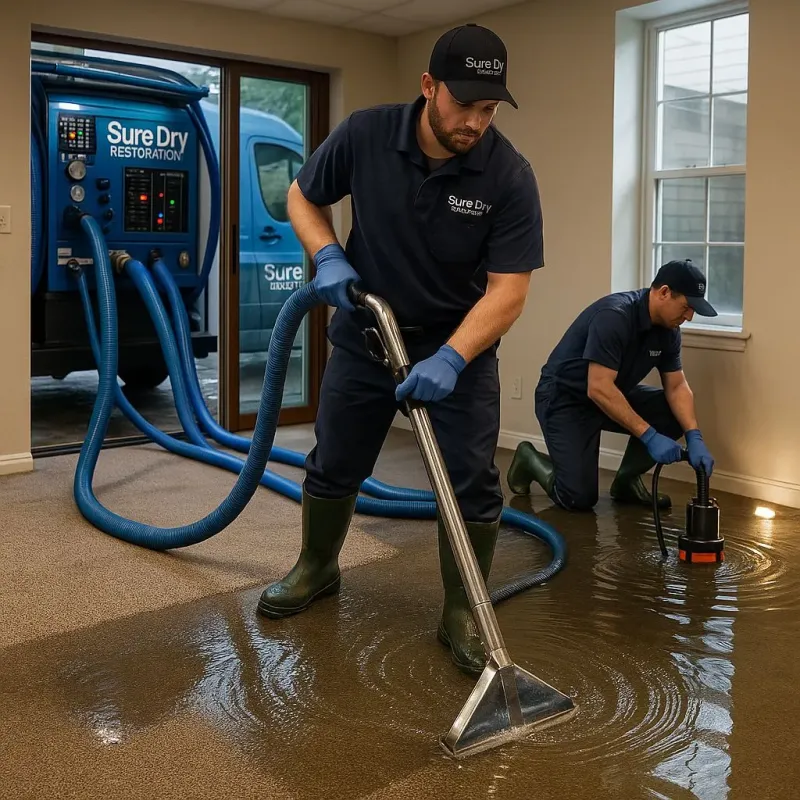 Water Extraction and Removal process in Fayetteville, AR